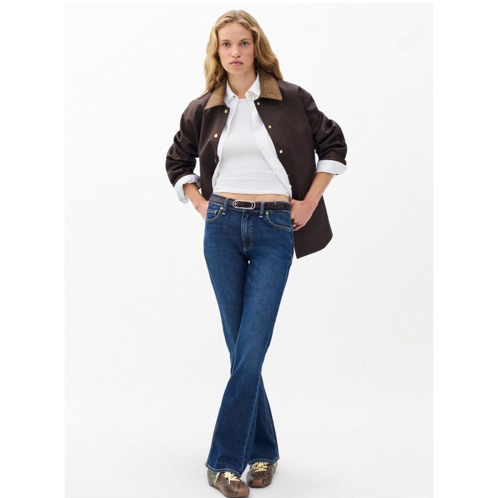 Rag & Bone Peyton Vintage Stretch Bootcut Color: Dark Rinse Wash Size: 31 x 26